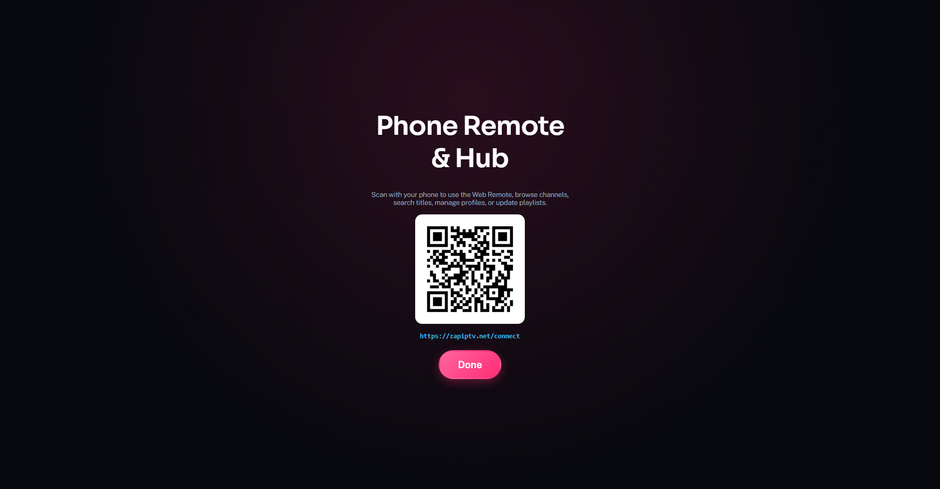 Phone Remote Hub